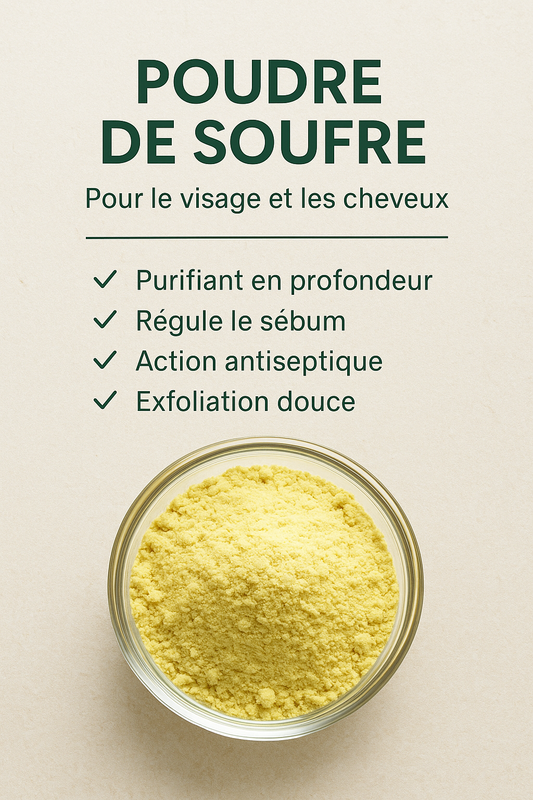 🌿 Poudre de soufre – Fortifiant & Purifiant