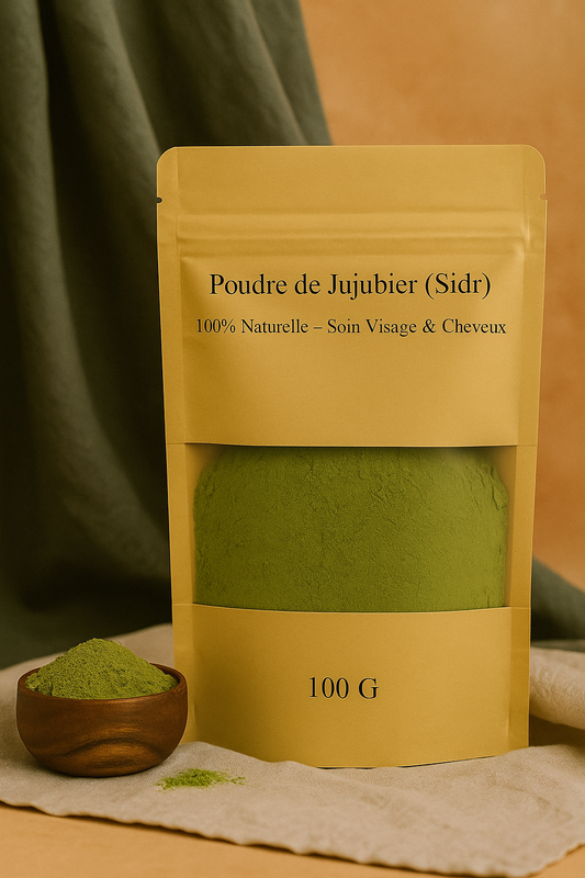 🌿 Poudre de Sidr (jujubier) – Le soin purifiant et fortifiant 100% naturel - Corps et Cheveux